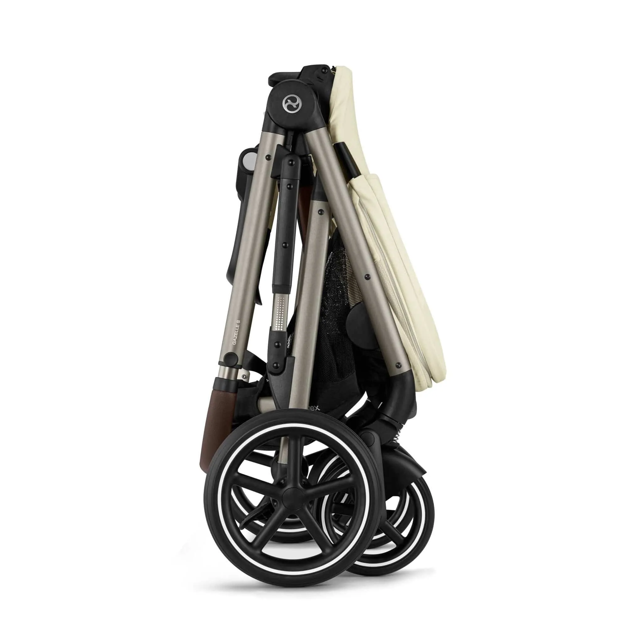 Cybex Gazelle S Essential Bundle - Taupe/Seashell Beige