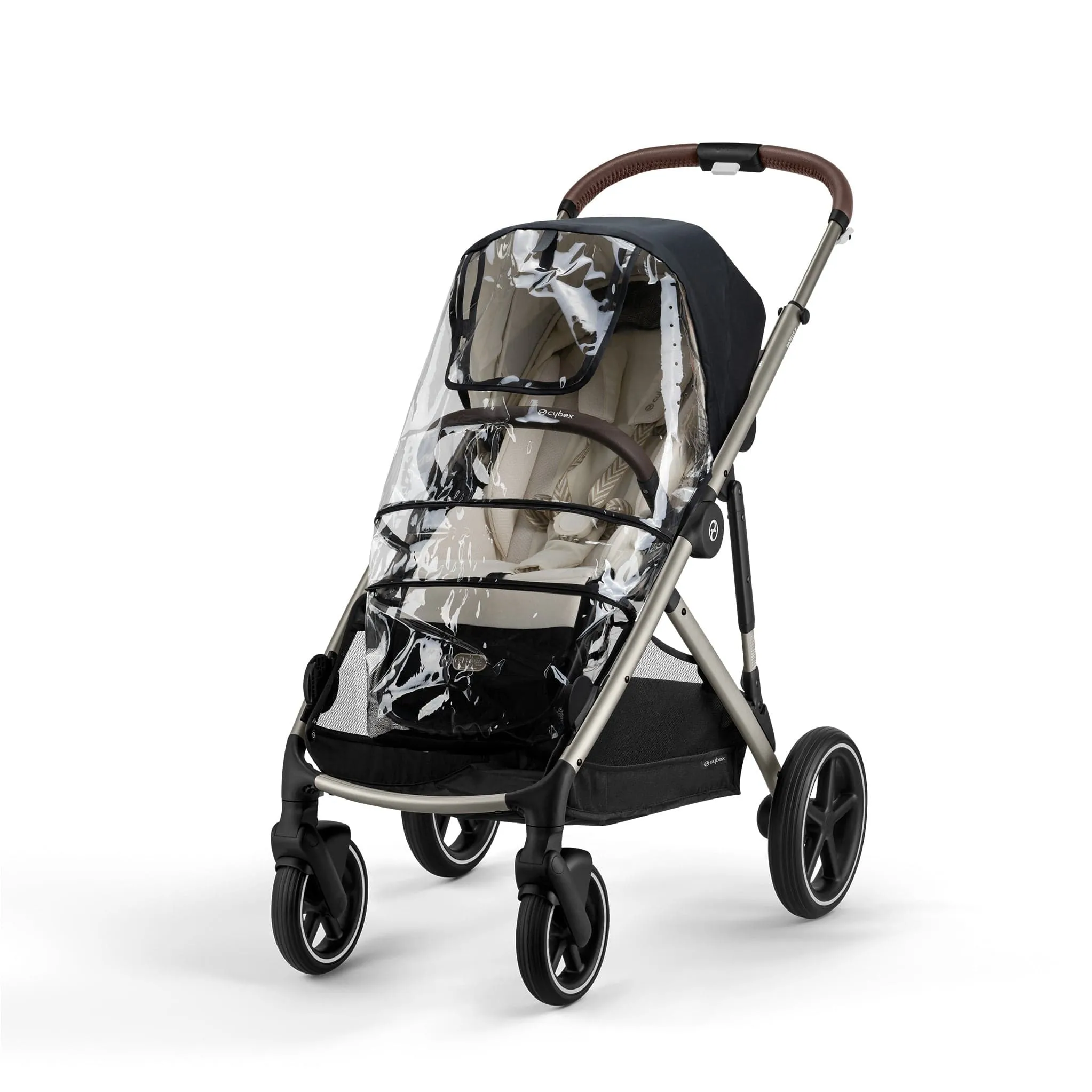 Cybex Gazelle S Essential Bundle - Taupe/Seashell Beige