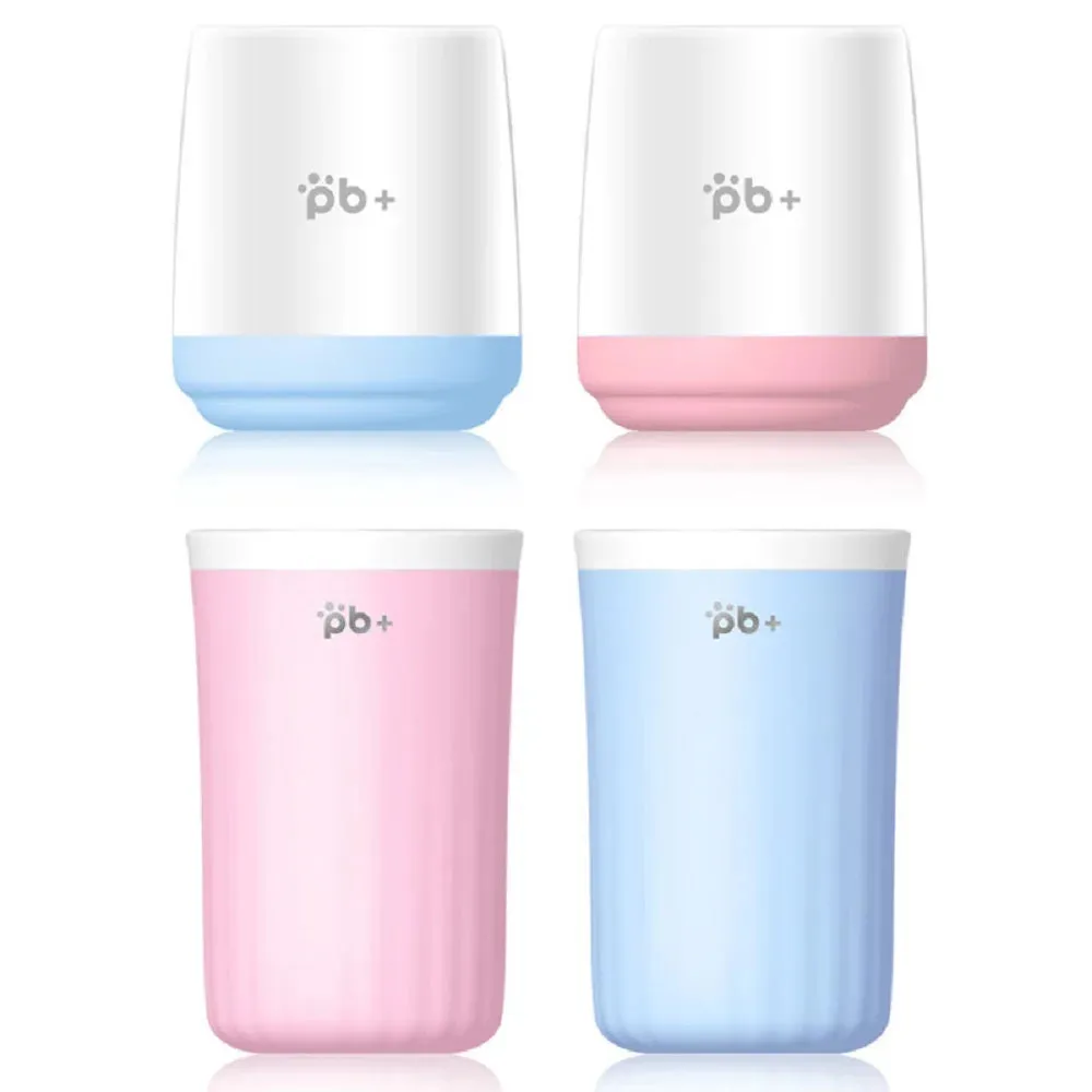 Dog Paw Cleaner Cup with Soft Silicone Brush for All Dog Sizes
