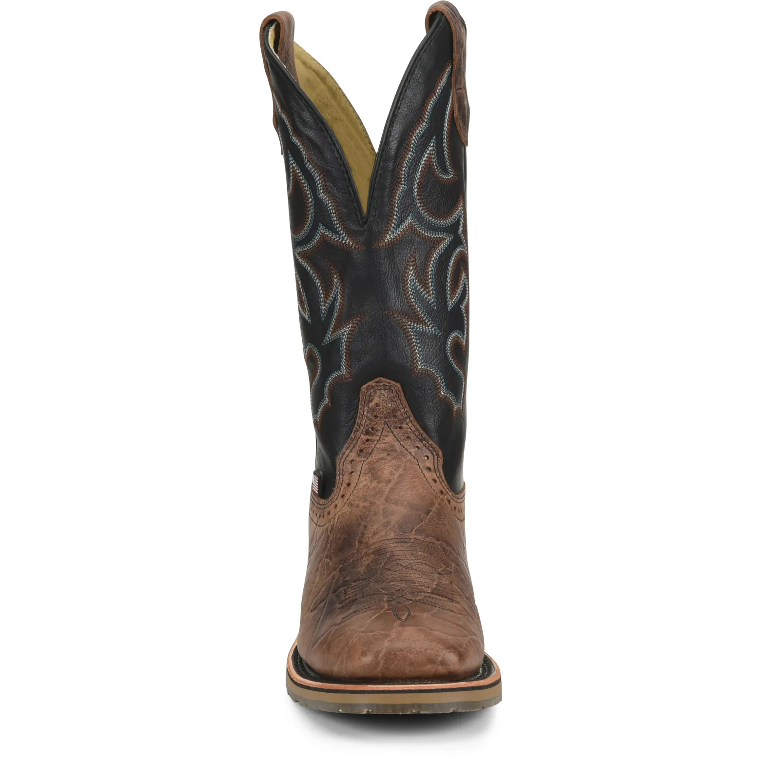 Double H Men's Grissom 12" Sqr Toe USA Made Western Work Boot - DH4644