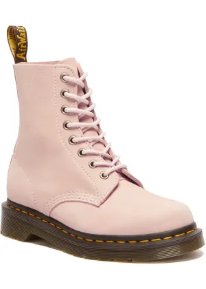 Dr. Martens 1460 Pascal Virginia Soft Leather Boots Powder Pink
