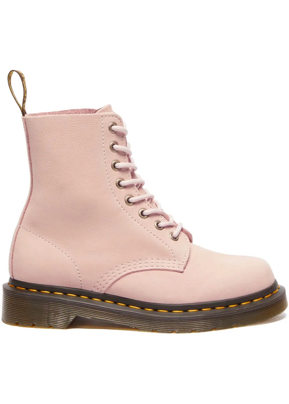 Dr. Martens 1460 Pascal Virginia Soft Leather Boots Powder Pink
