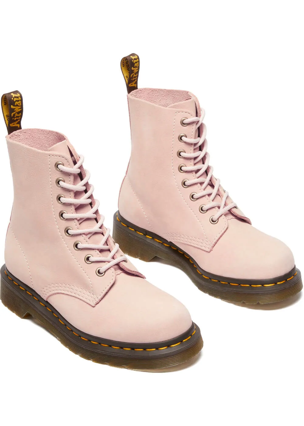 Dr. Martens 1460 Pascal Virginia Soft Leather Boots Powder Pink
