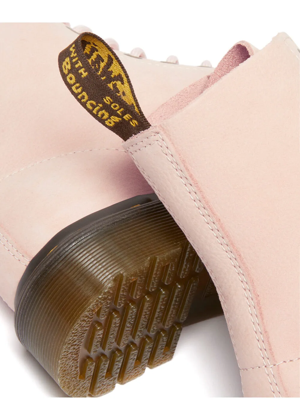 Dr. Martens 1460 Pascal Virginia Soft Leather Boots Powder Pink