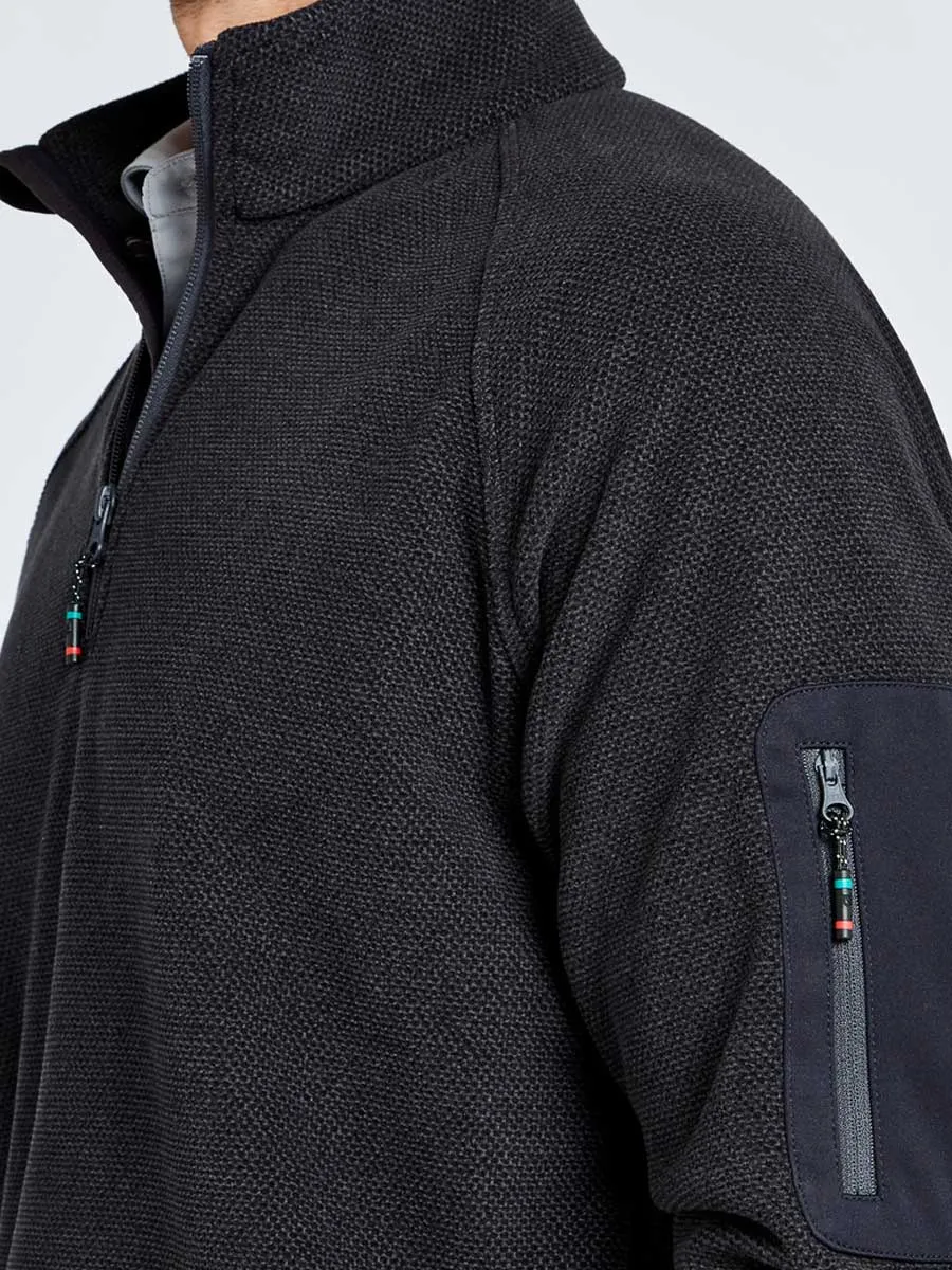 DUBARRY Monaco Unisex Quarter-Zip Technical Fleece - Graphite