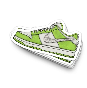Dunk Low "Chlorophyll Safari" Sneaker Sticker