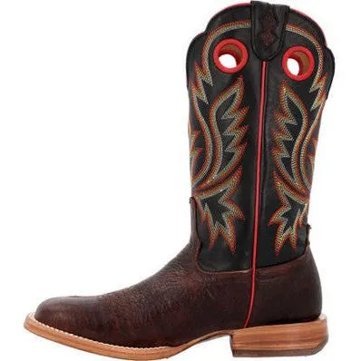 Durango Men's Prca Collection 13" Soft Toe Western Boot- Chestnut- DDB0466