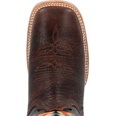Durango Men's Prca Collection 13" Soft Toe Western Boot- Chestnut- DDB0466