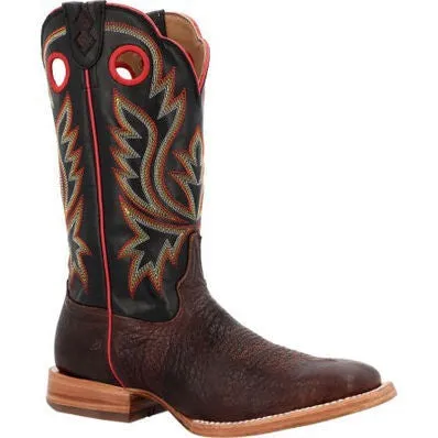 Durango Men's Prca Collection 13" Soft Toe Western Boot- Chestnut- DDB0466