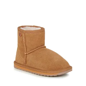 EMU Australia Kids Wallaby Mini - Hot Pink & Chestnut