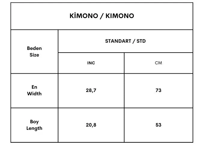 Enigma in Indigo Mini Kimono