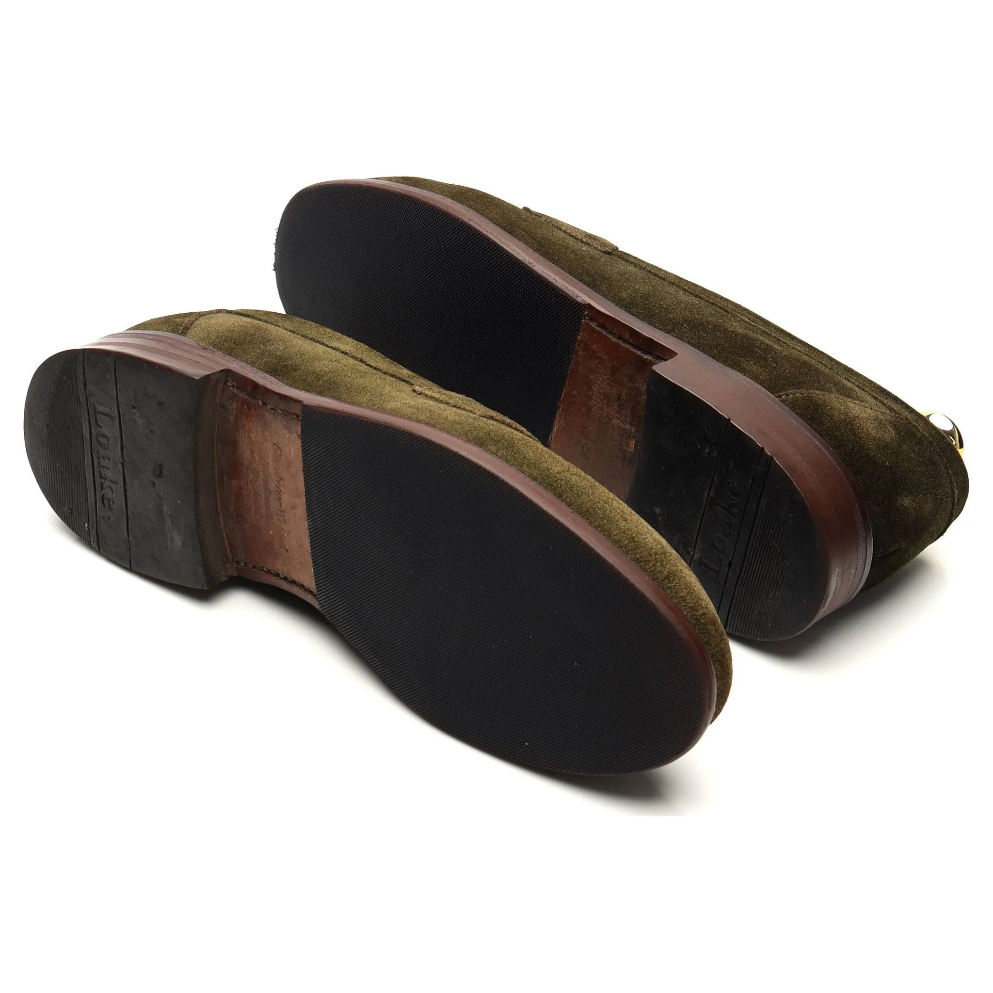 'Eton' Green Suede Loafer UK 6.5 F
