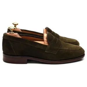 'Eton' Green Suede Loafer UK 6.5 F