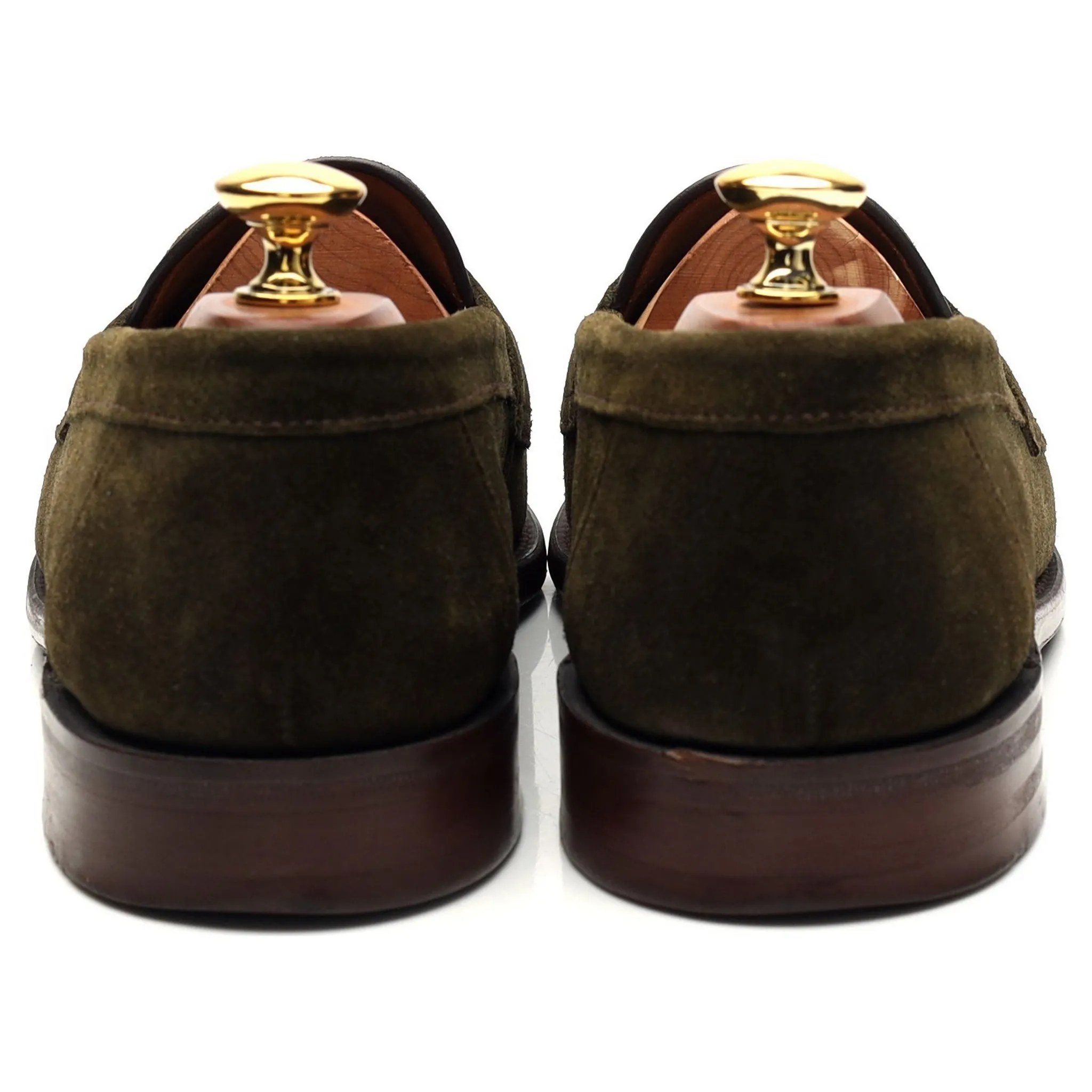 'Eton' Green Suede Loafer UK 6.5 F