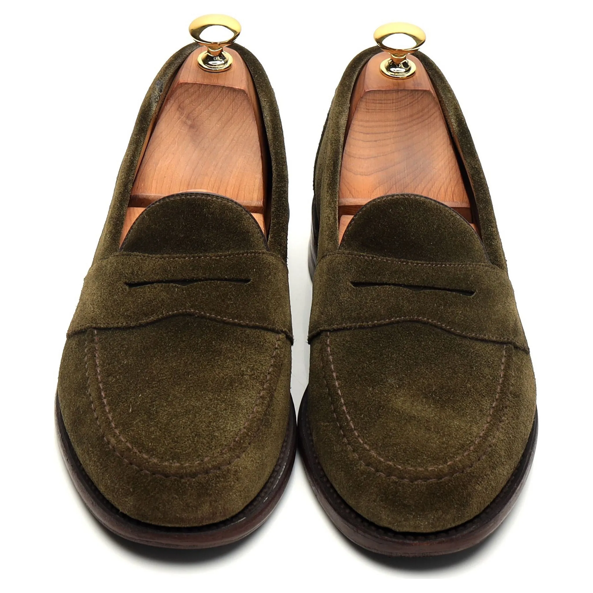 'Eton' Green Suede Loafer UK 6.5 F