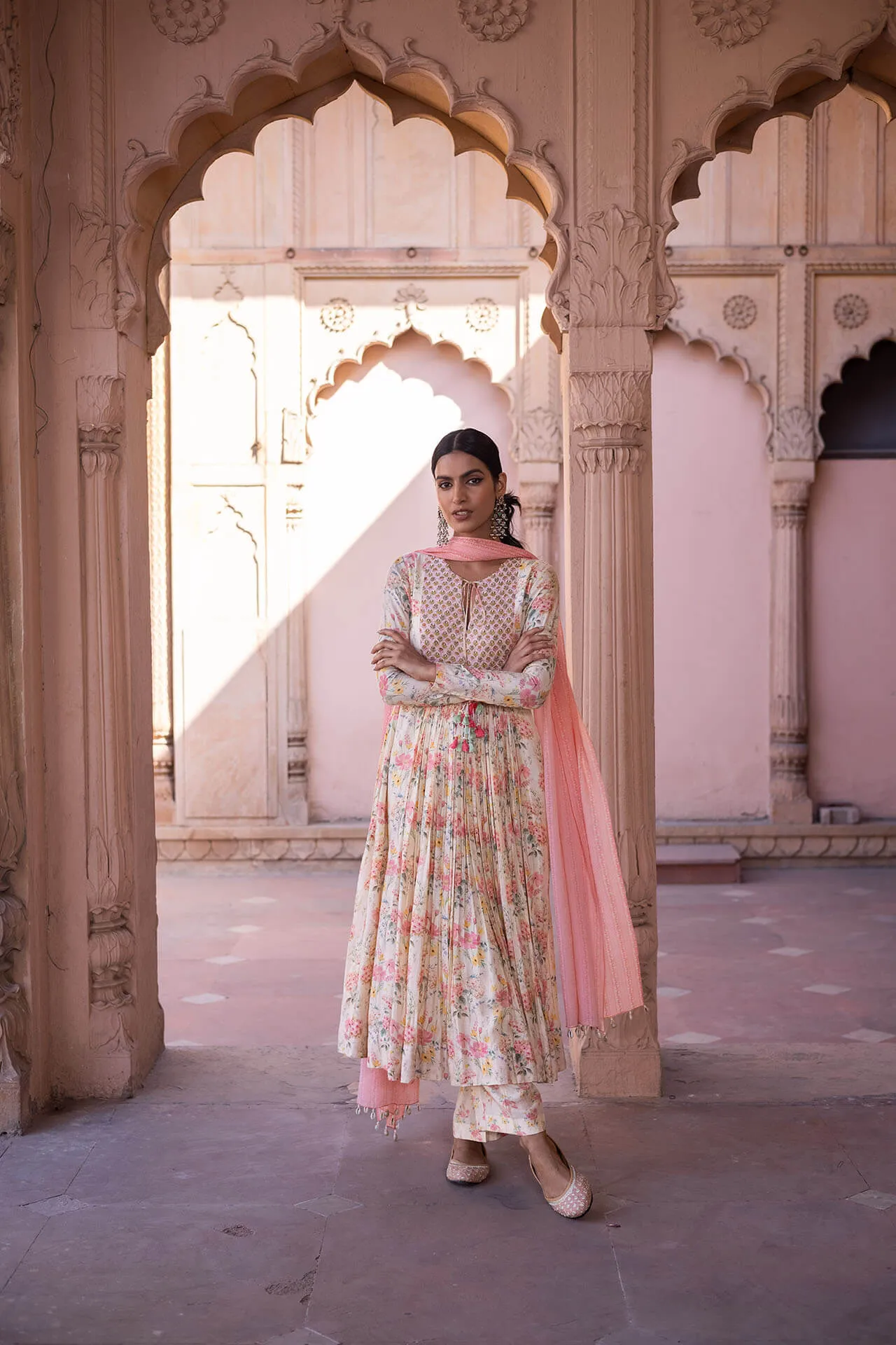 Floral Kurta Set