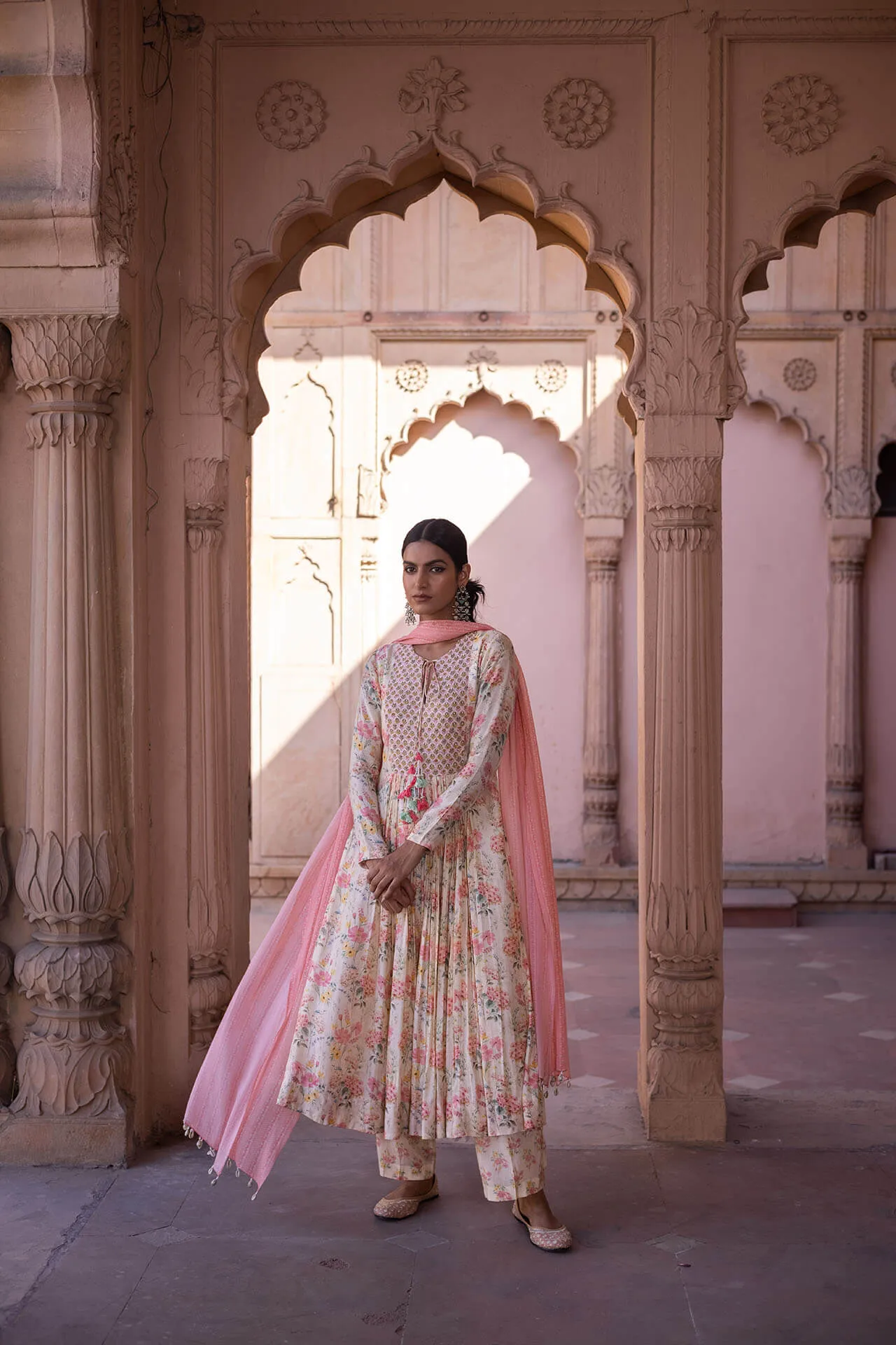 Floral Kurta Set