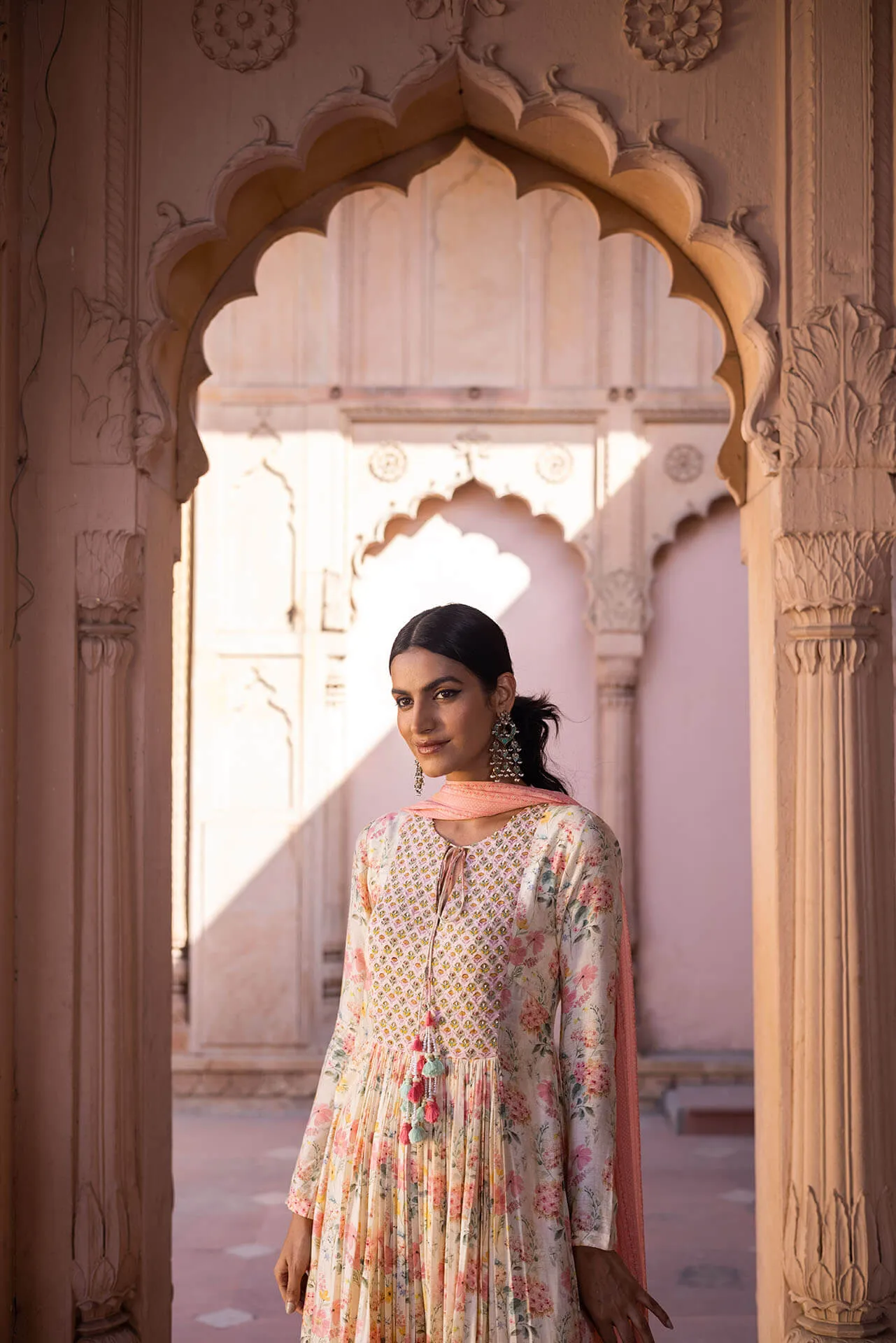 Floral Kurta Set