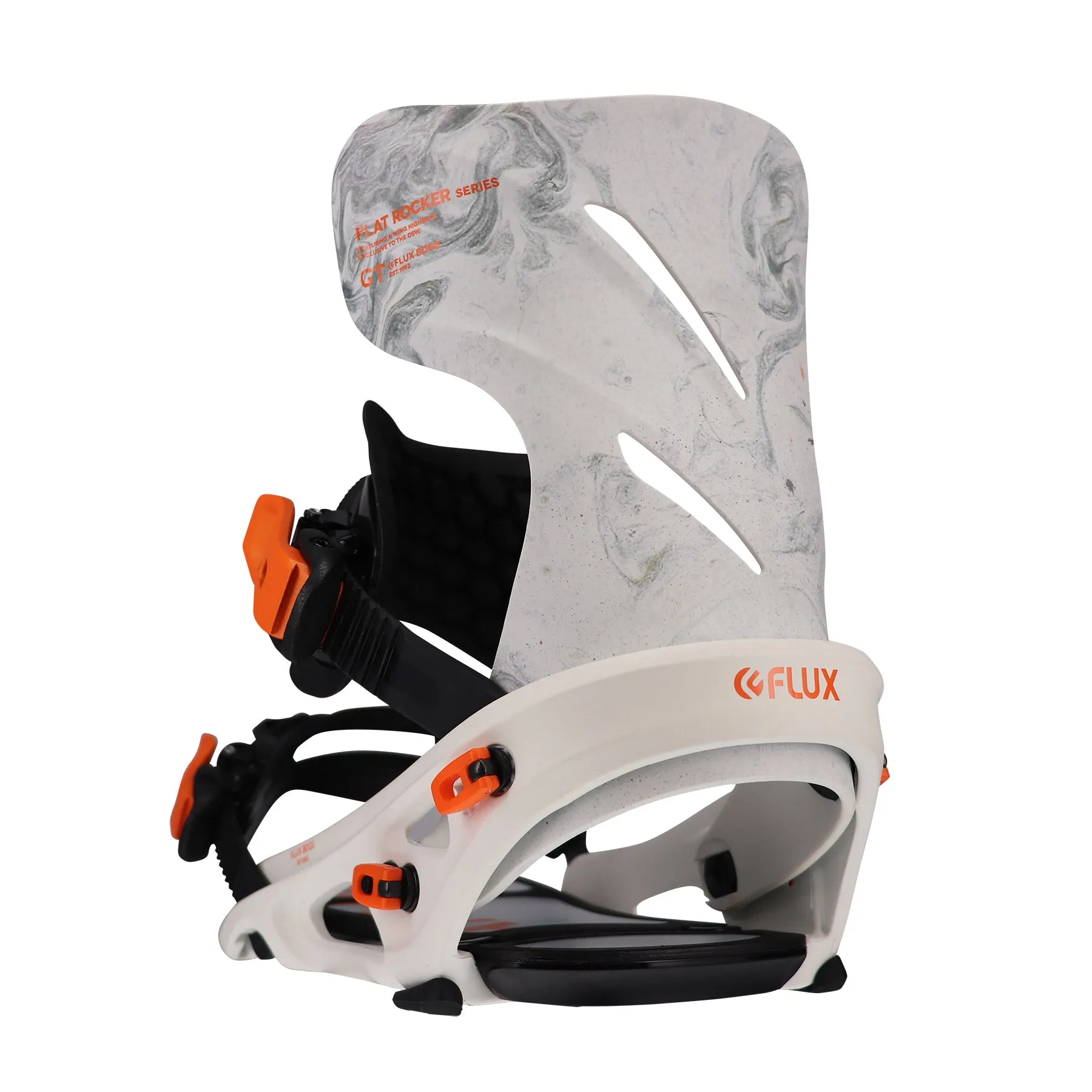 Flux GT Snowboard Bindings Mens White