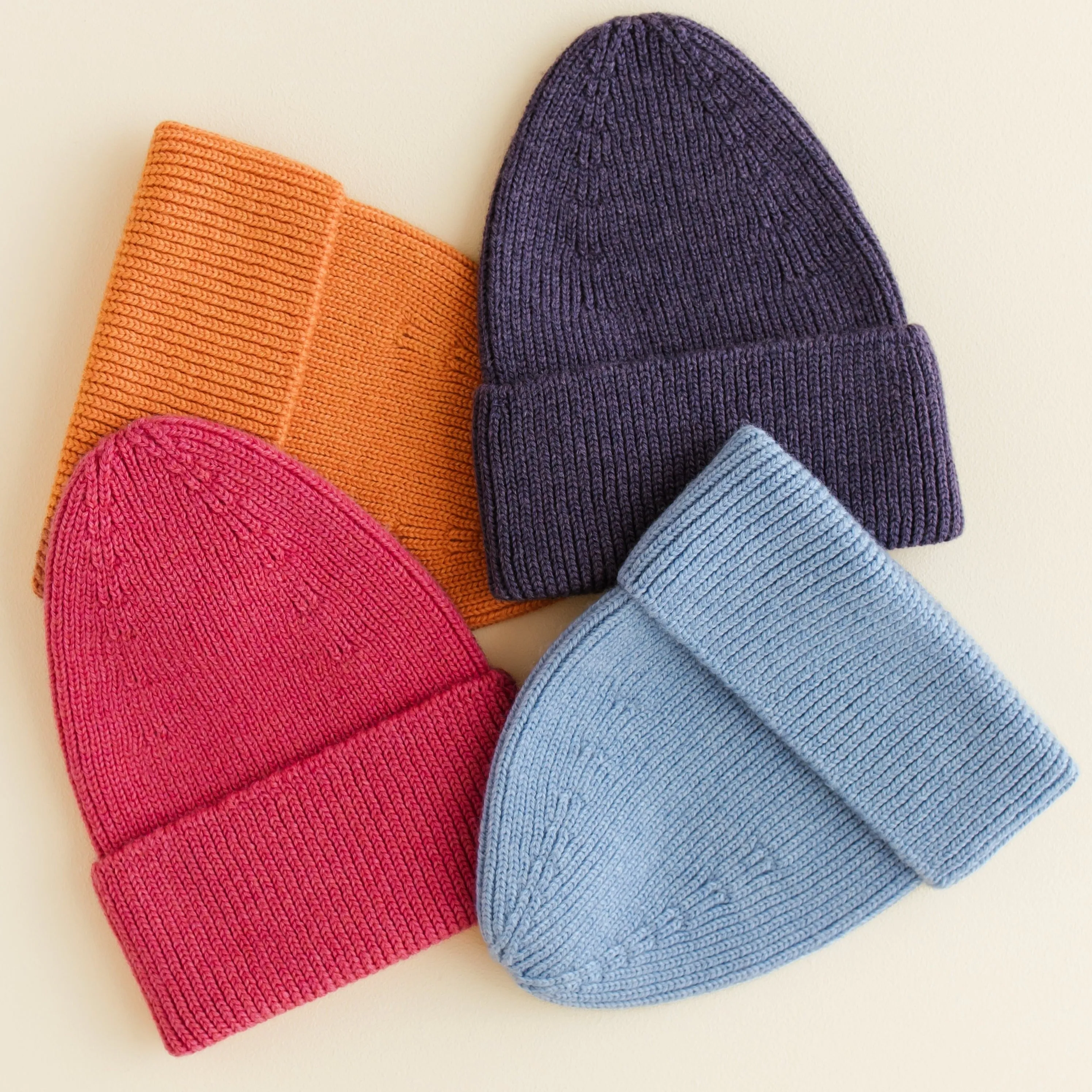 Fonzie Merino Wool Beanie (Lollipop)