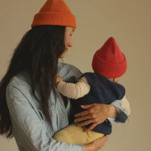 Fonzie Merino Wool Beanie (Lollipop)