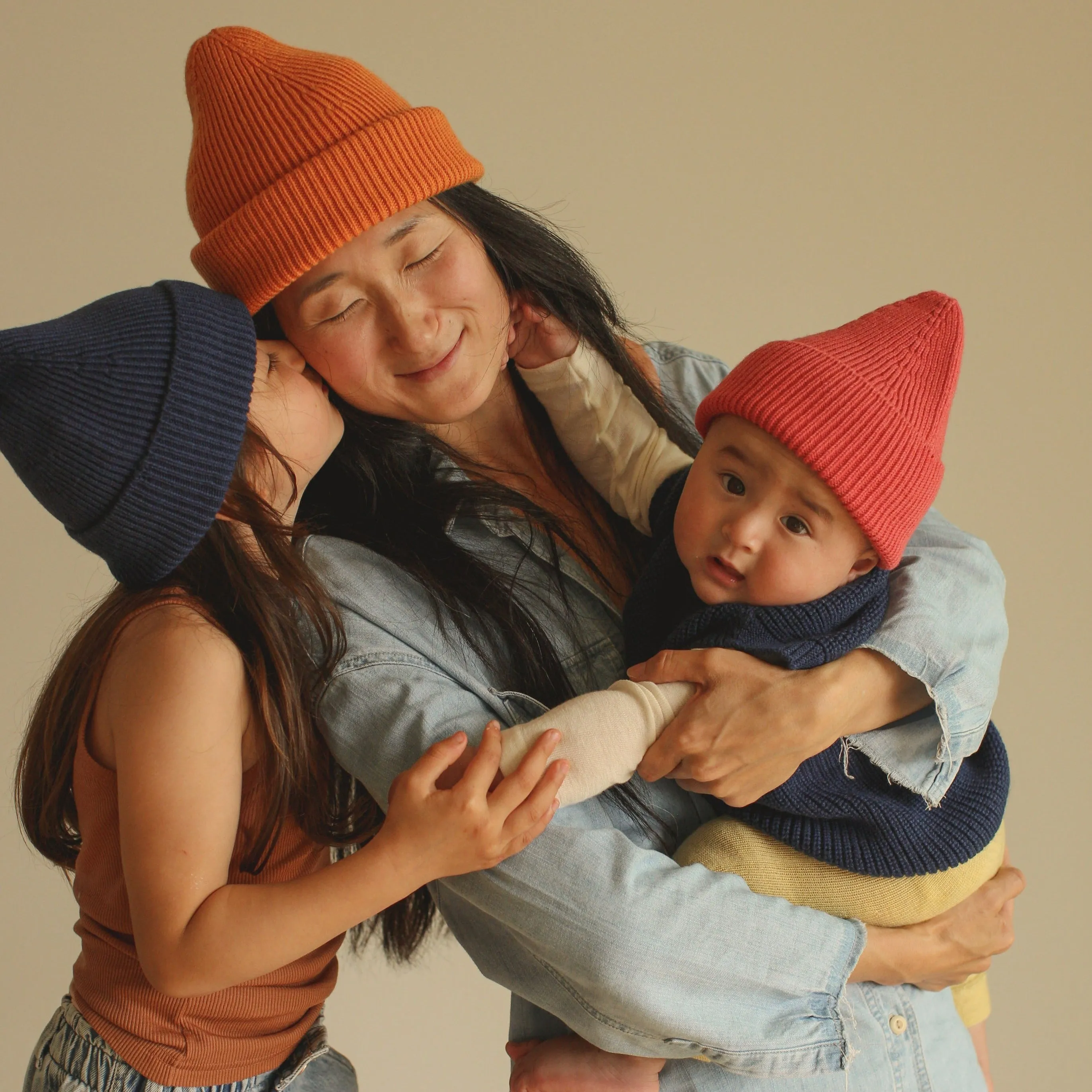 Fonzie Merino Wool Beanie (Lollipop)