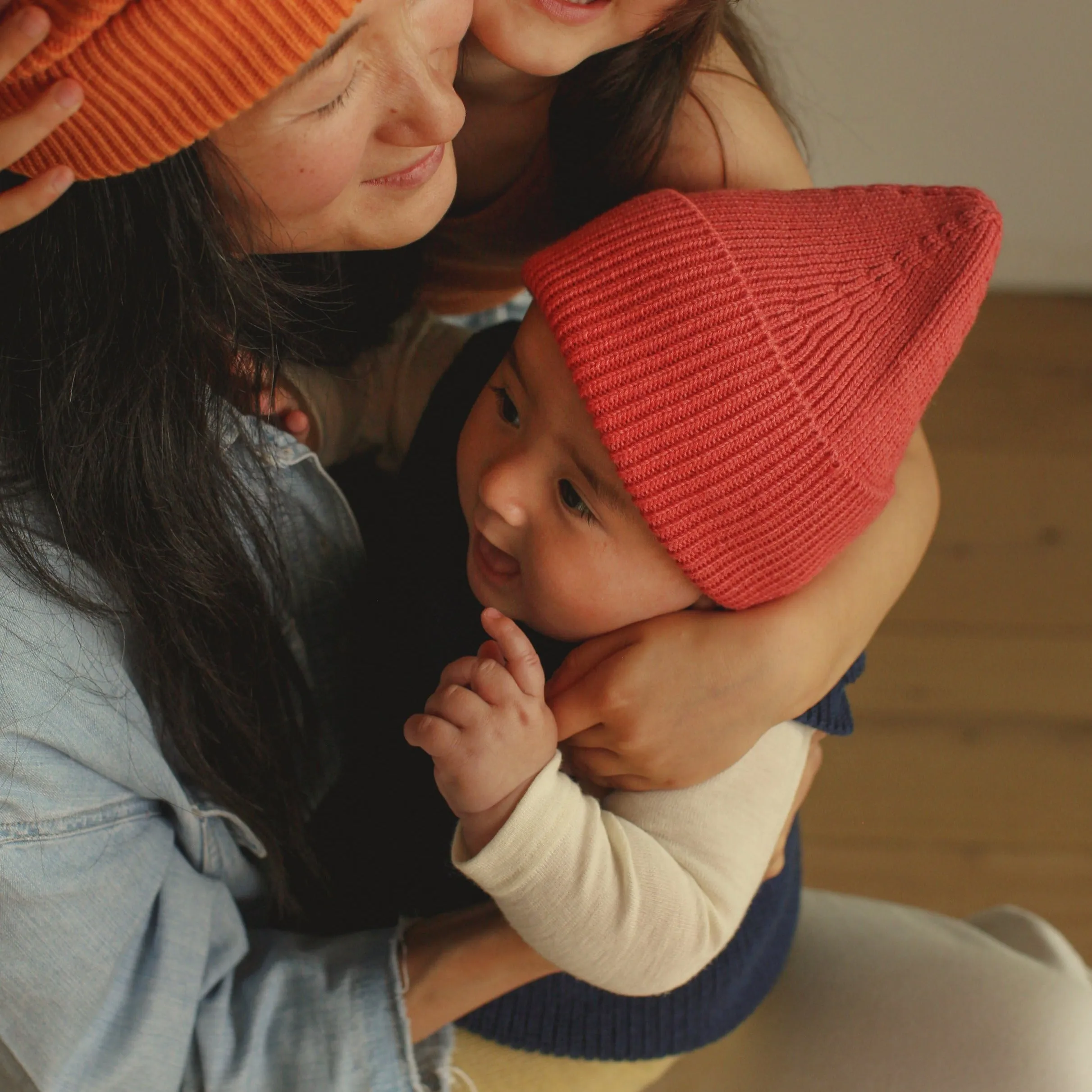 Fonzie Merino Wool Beanie (Lollipop)