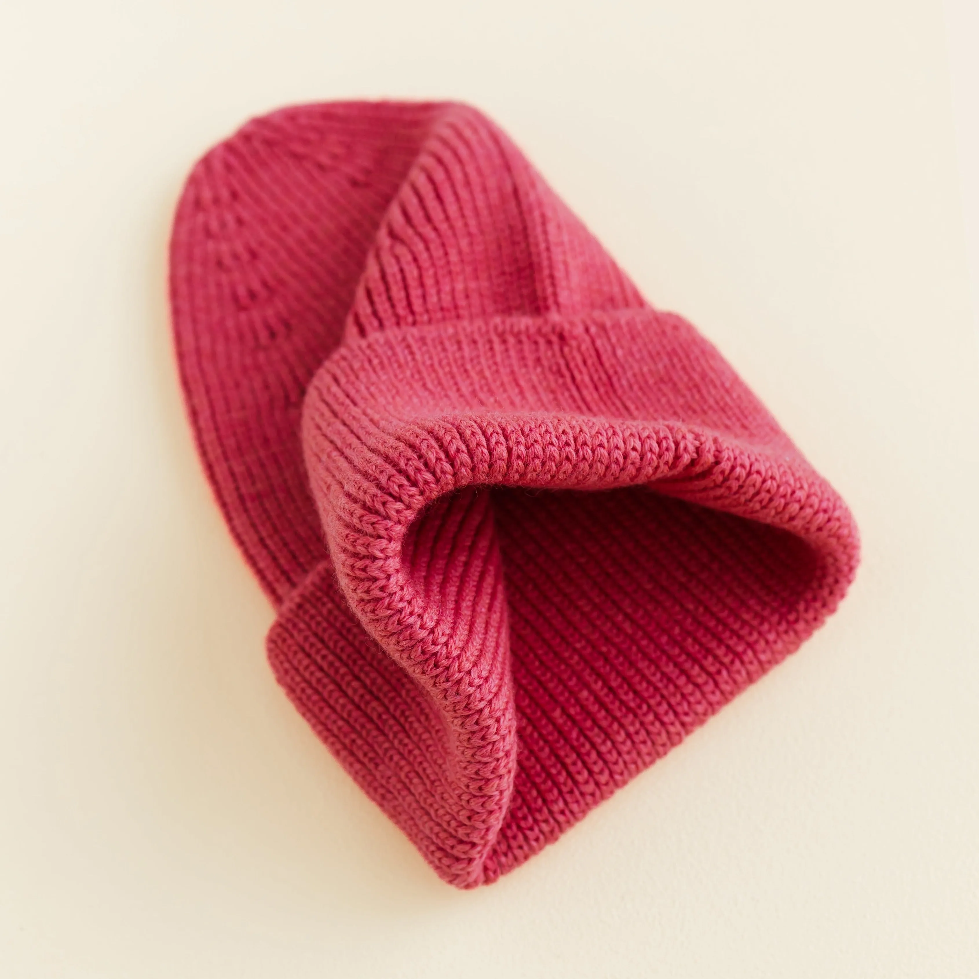 Fonzie Merino Wool Beanie (Lollipop)