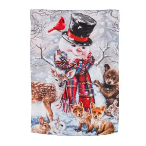 Forest Friends House Suede Flag,13s10634