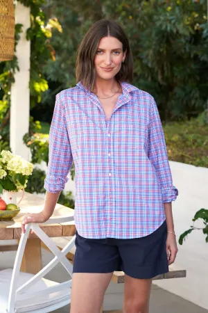 Frank and Eileen "Eileen" Button Up in Pink, Blue, White Plaid
