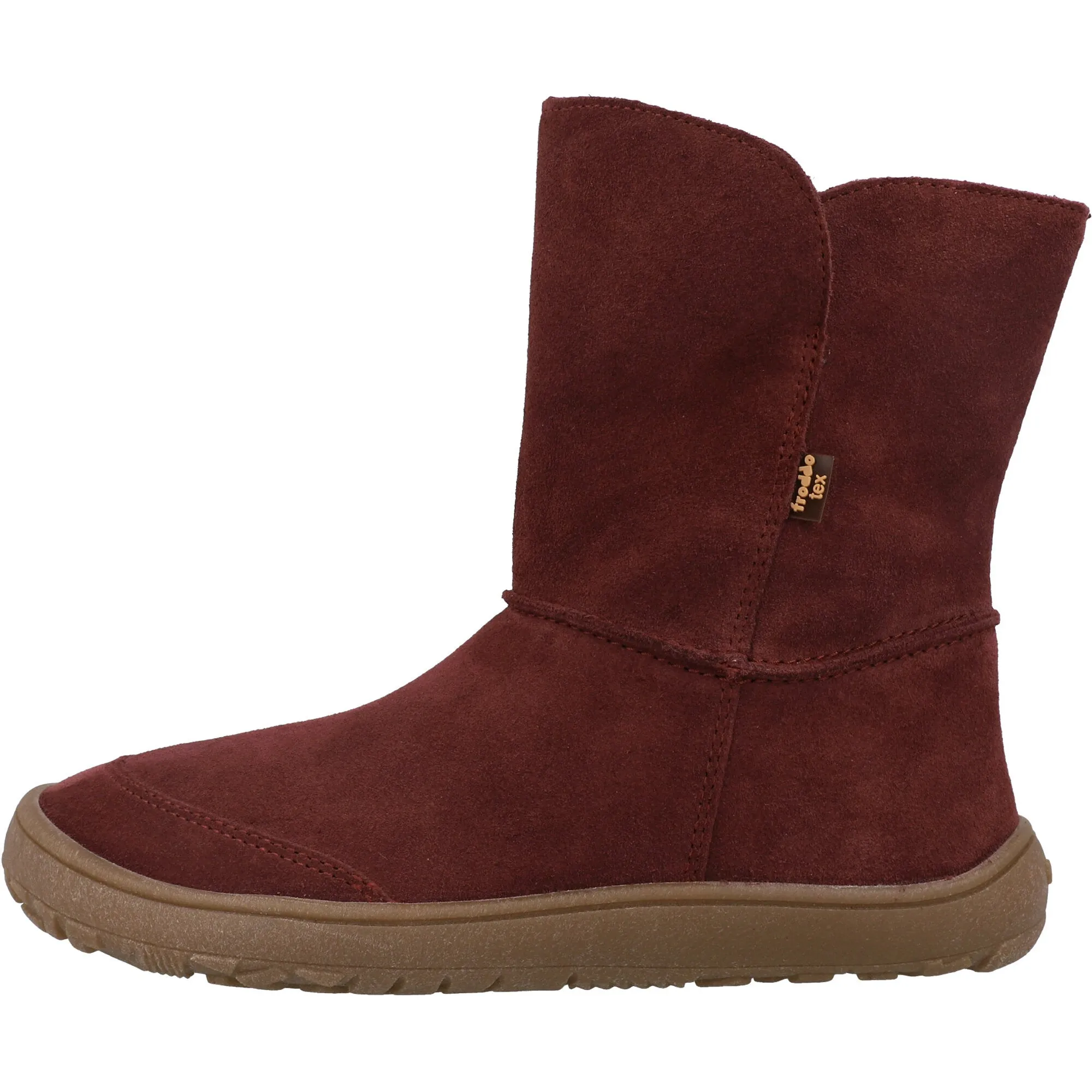 Froddo Barefoot Tex Suede Bordeaux Winter Boots