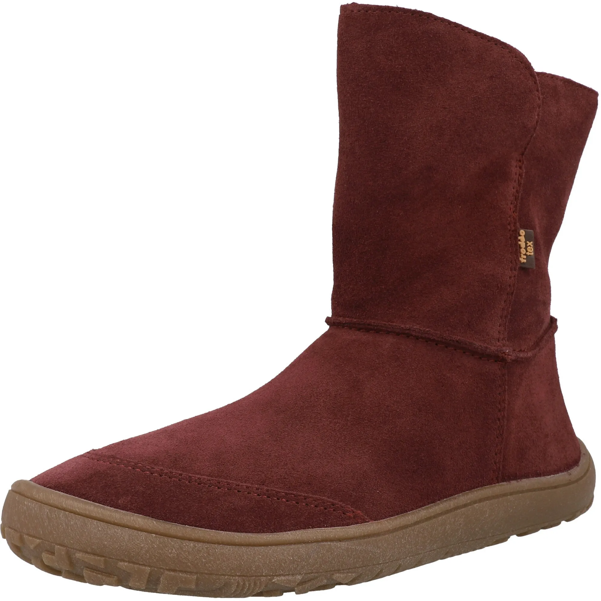 Froddo Barefoot Tex Suede Bordeaux Winter Boots