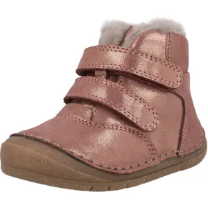 Froddo Paix Up Pink Ankle Boots for Kids