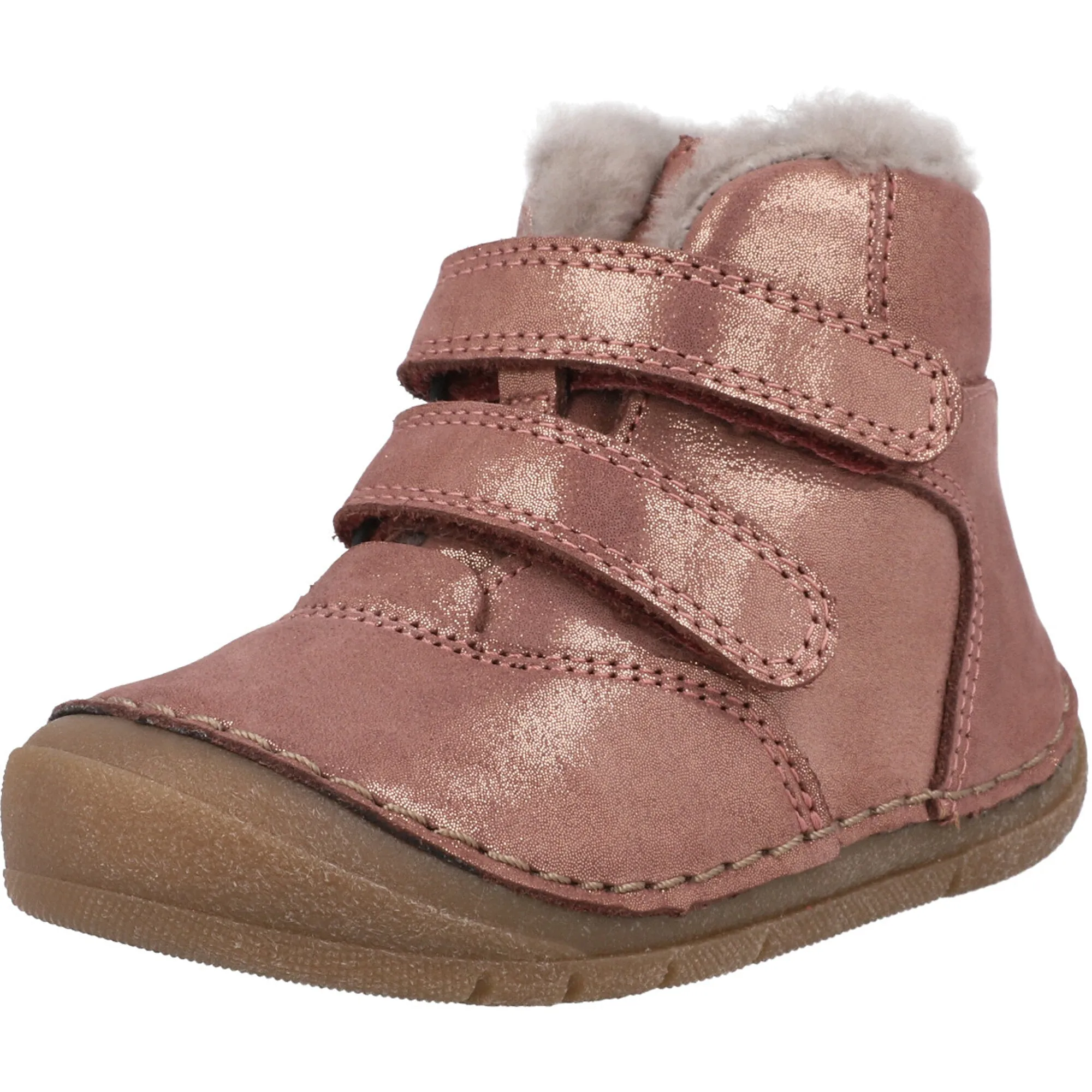 Froddo Paix Up Pink Ankle Boots for Kids