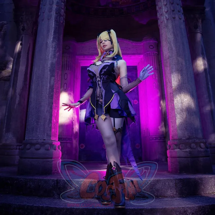 Game Genshin Impact Fischl Cosplay Costume C00015