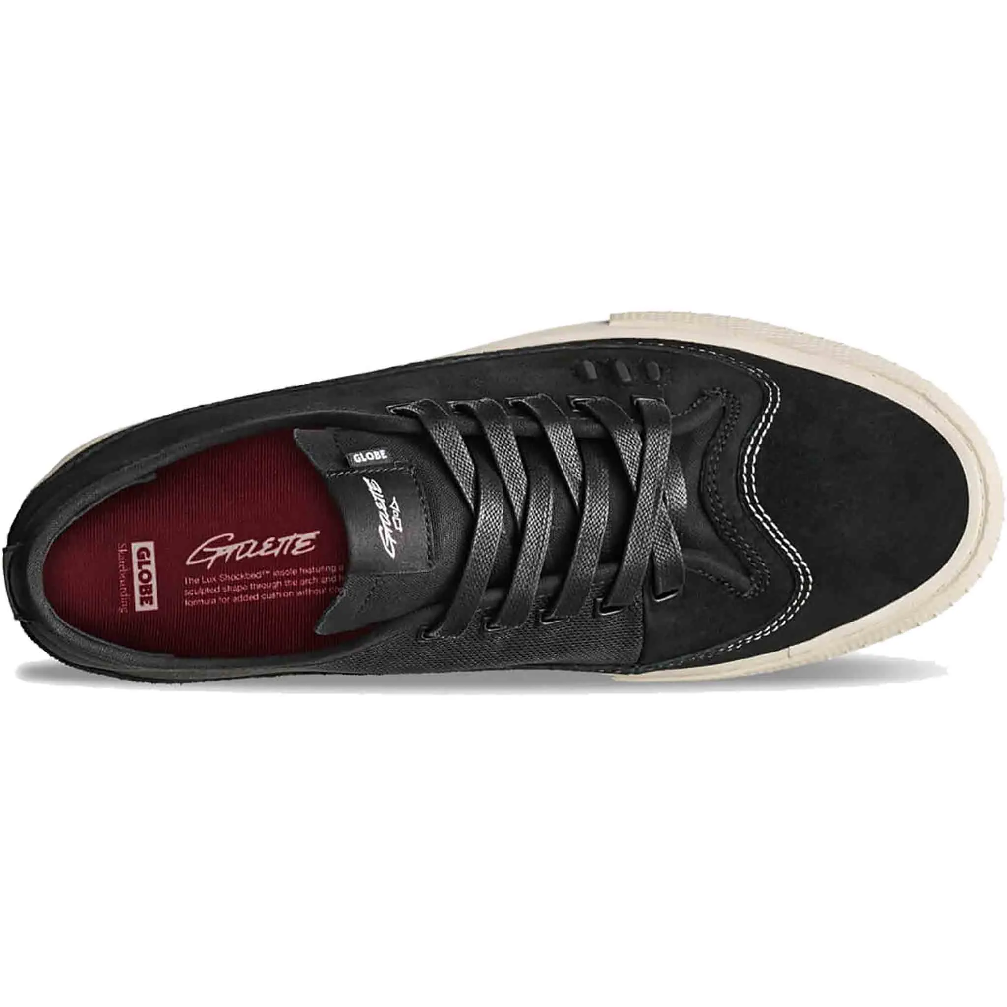 Globe Gillette Black Suede