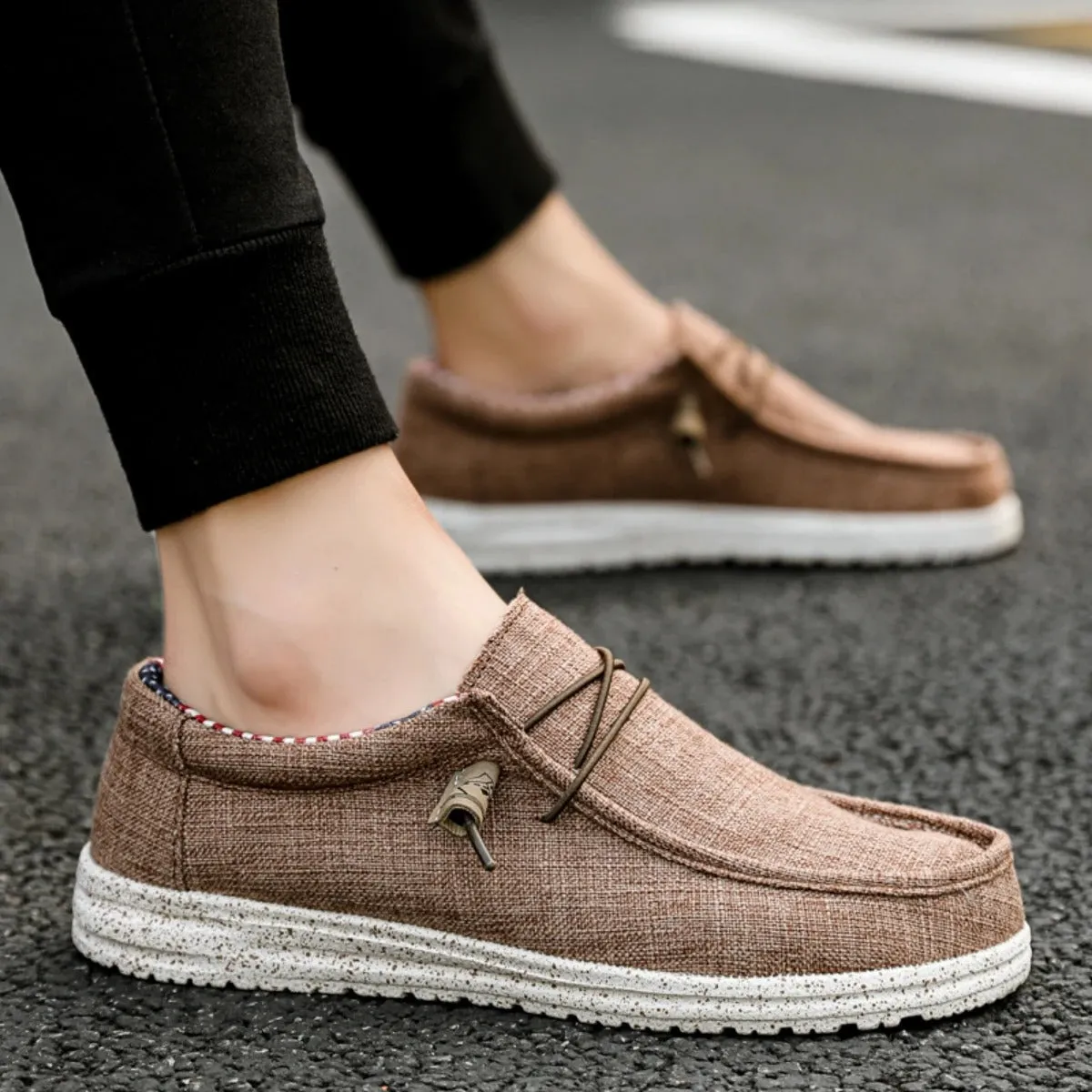 Guy | Elegante strukturierte Slipper für Männer