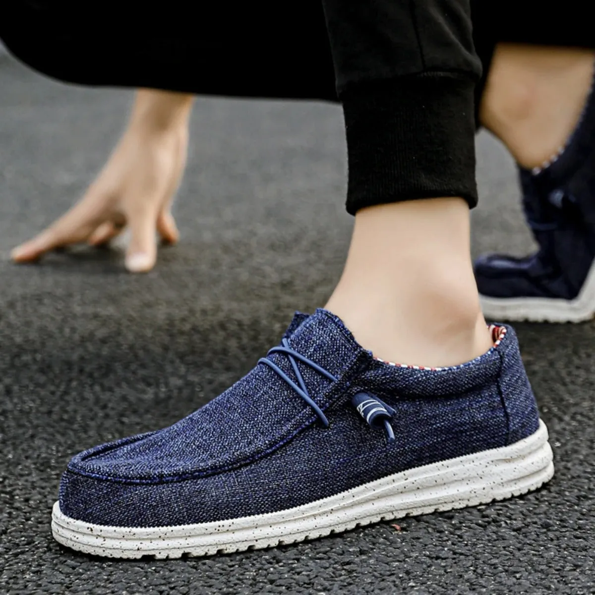 Guy | Elegante strukturierte Slipper für Männer