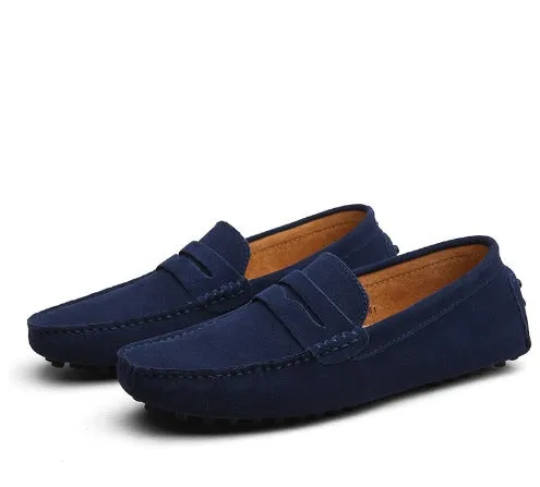 Harvey - Italiaanse Suède Loafers