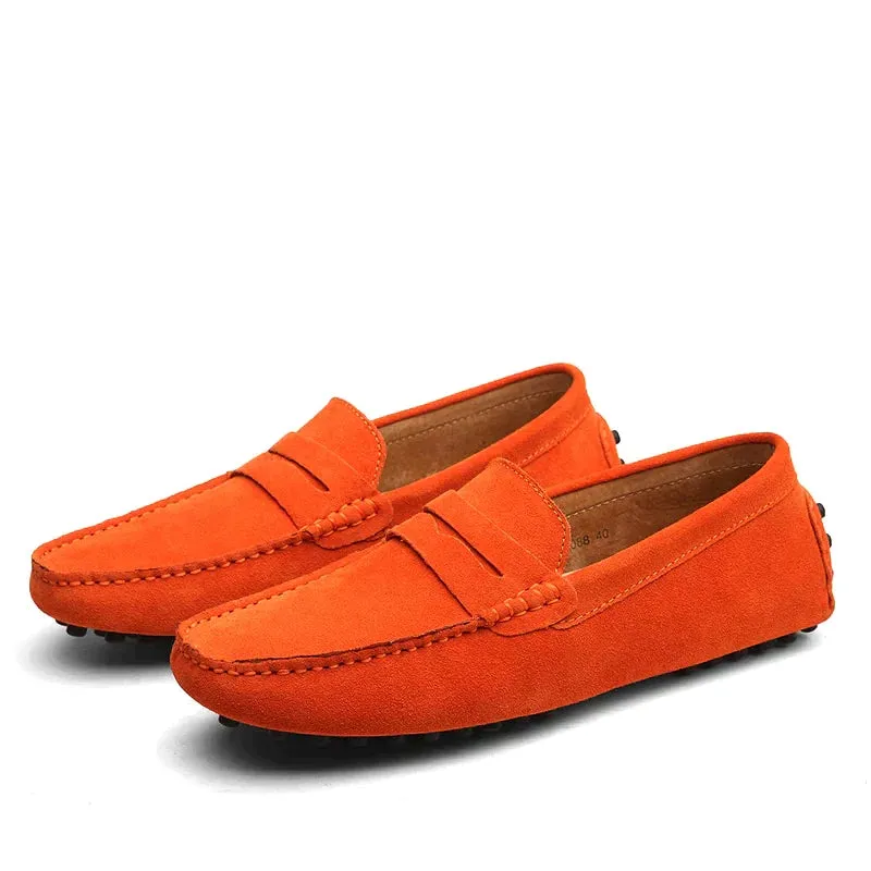 Harvey - Italiaanse Suède Loafers