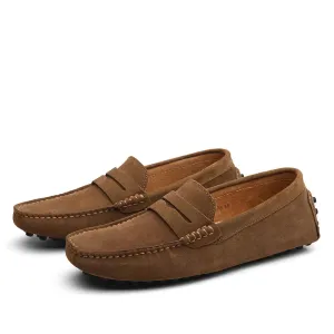 Harvey - Italiaanse Suède Loafers