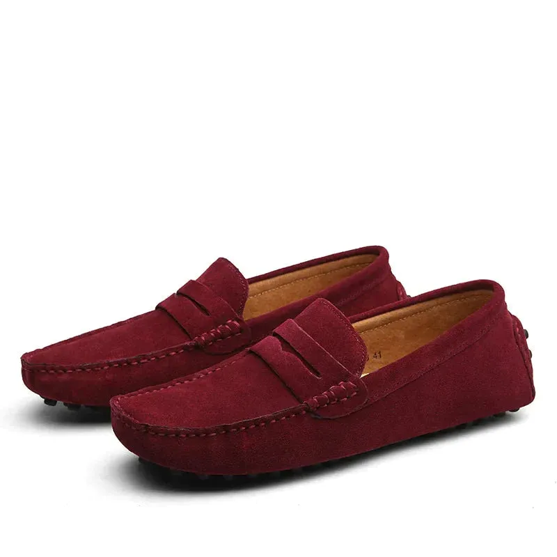 Harvey - Italiaanse Suède Loafers