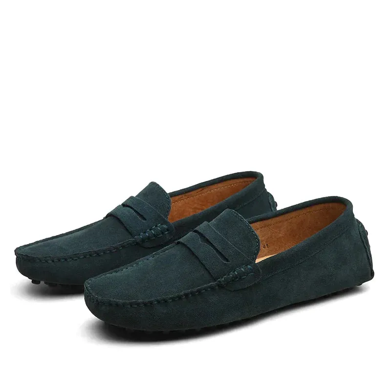 Harvey - Italiaanse Suède Loafers