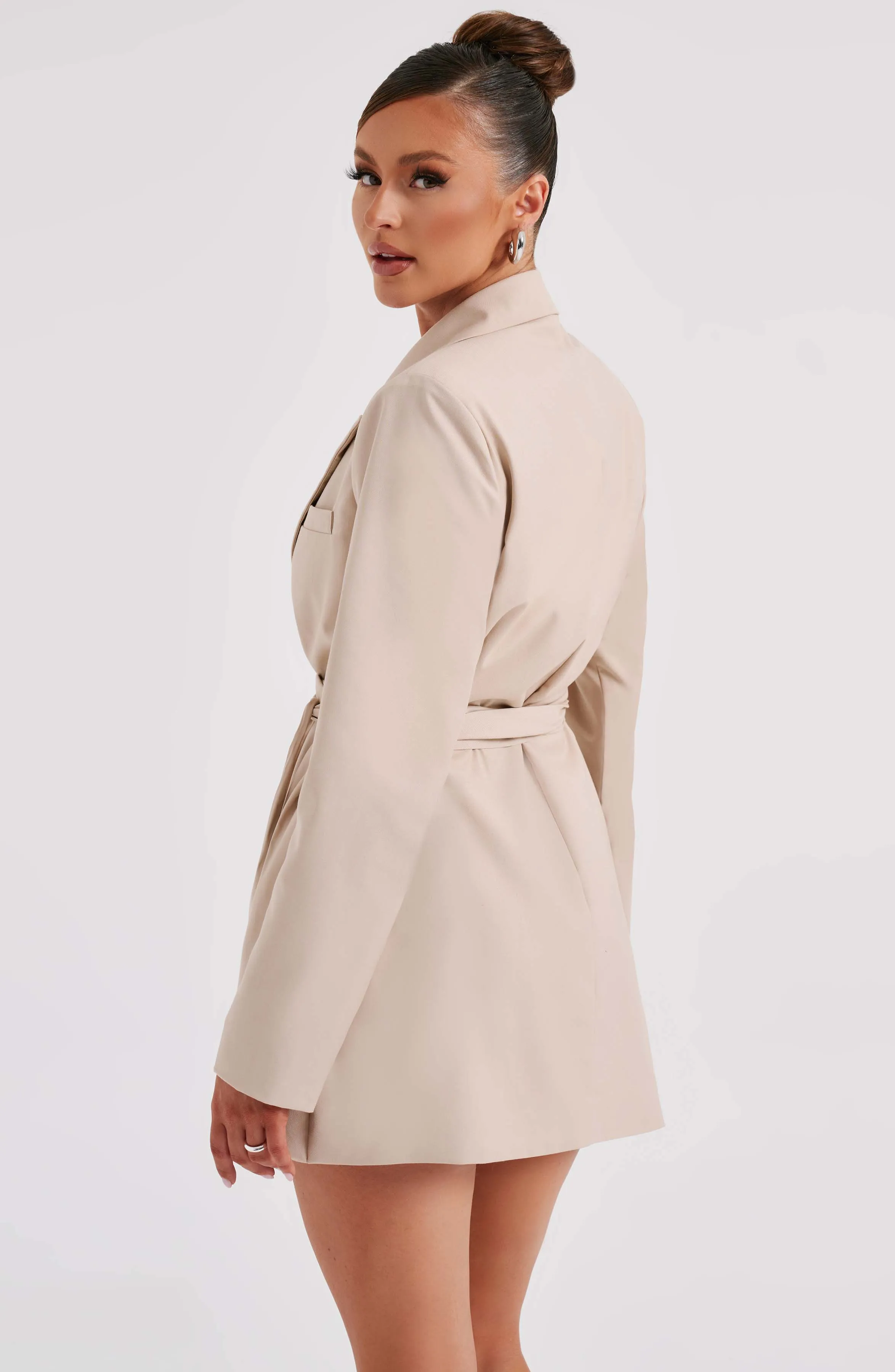 Heather Suit Dress - Beige