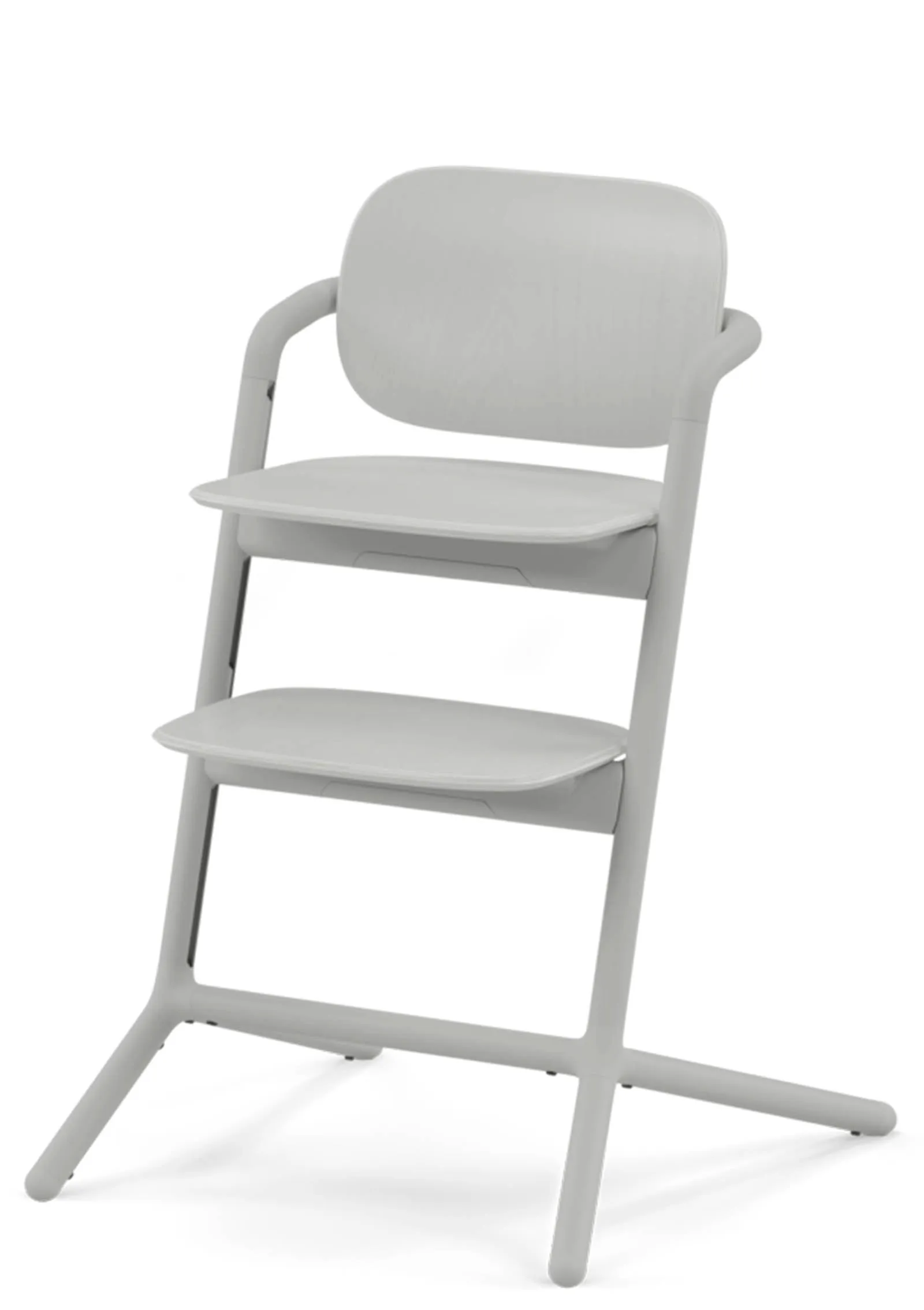 Hochstuhl 'Lemo' 4-in-1 Set Suede Grey / Mid Grey