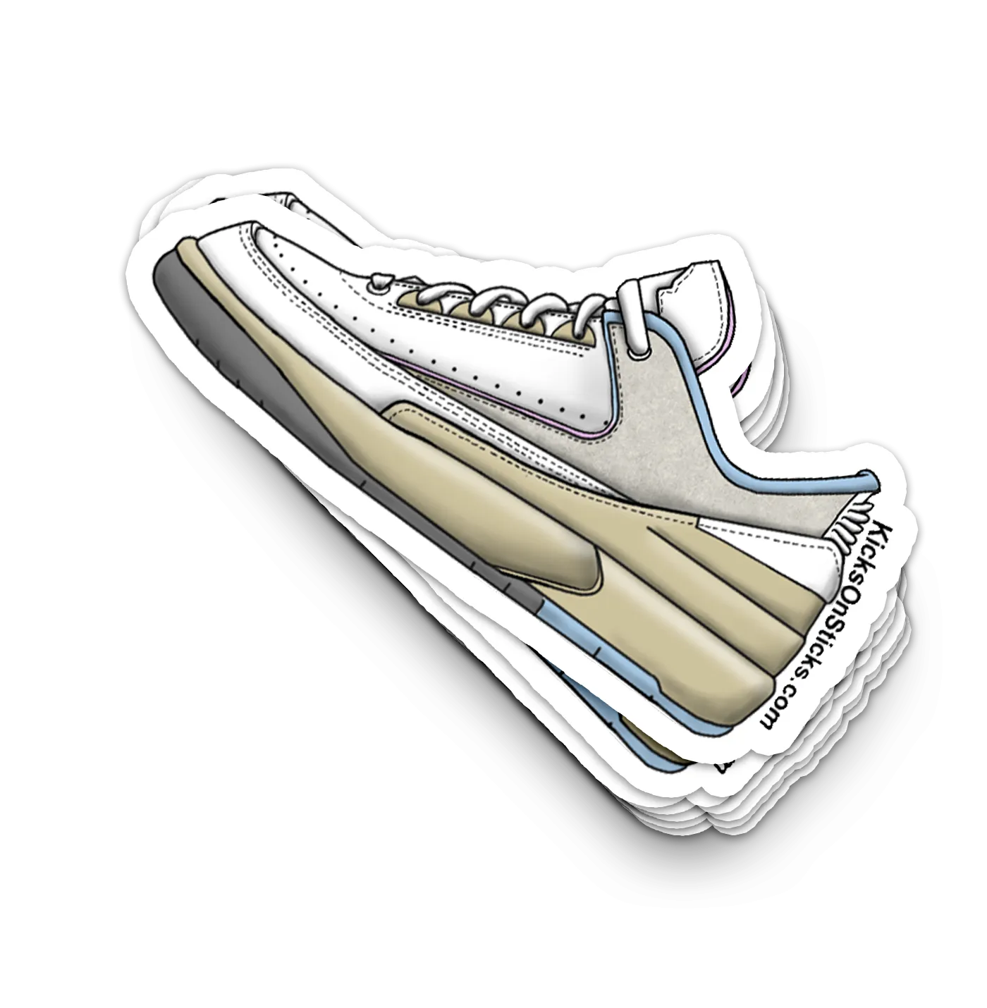 Jordan 2 Low "Look Up In The Air" Sneaker Sticker