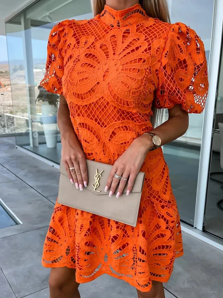 Karylle - Casual Summer Short Sleeve Mini Dress