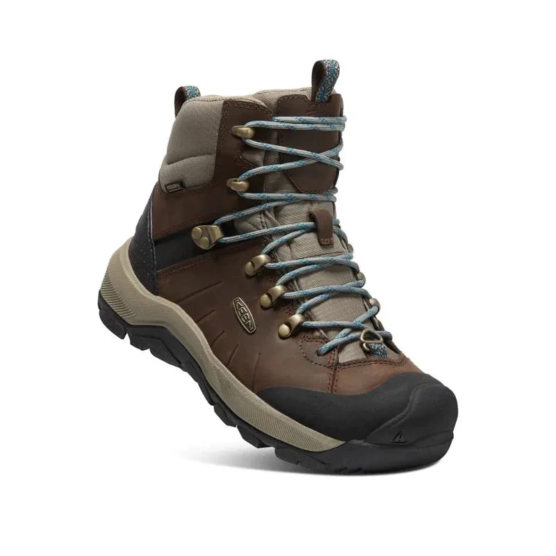 Keen Women's Revel IV Mid Polar Winter Hiking Boots - Coffee Bean/Balsam