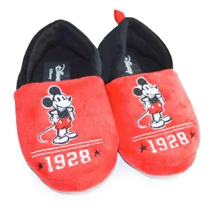 Kids Shoes Disney Mickey Mouse 90th Anniversary Non-slip Slippers - 39058