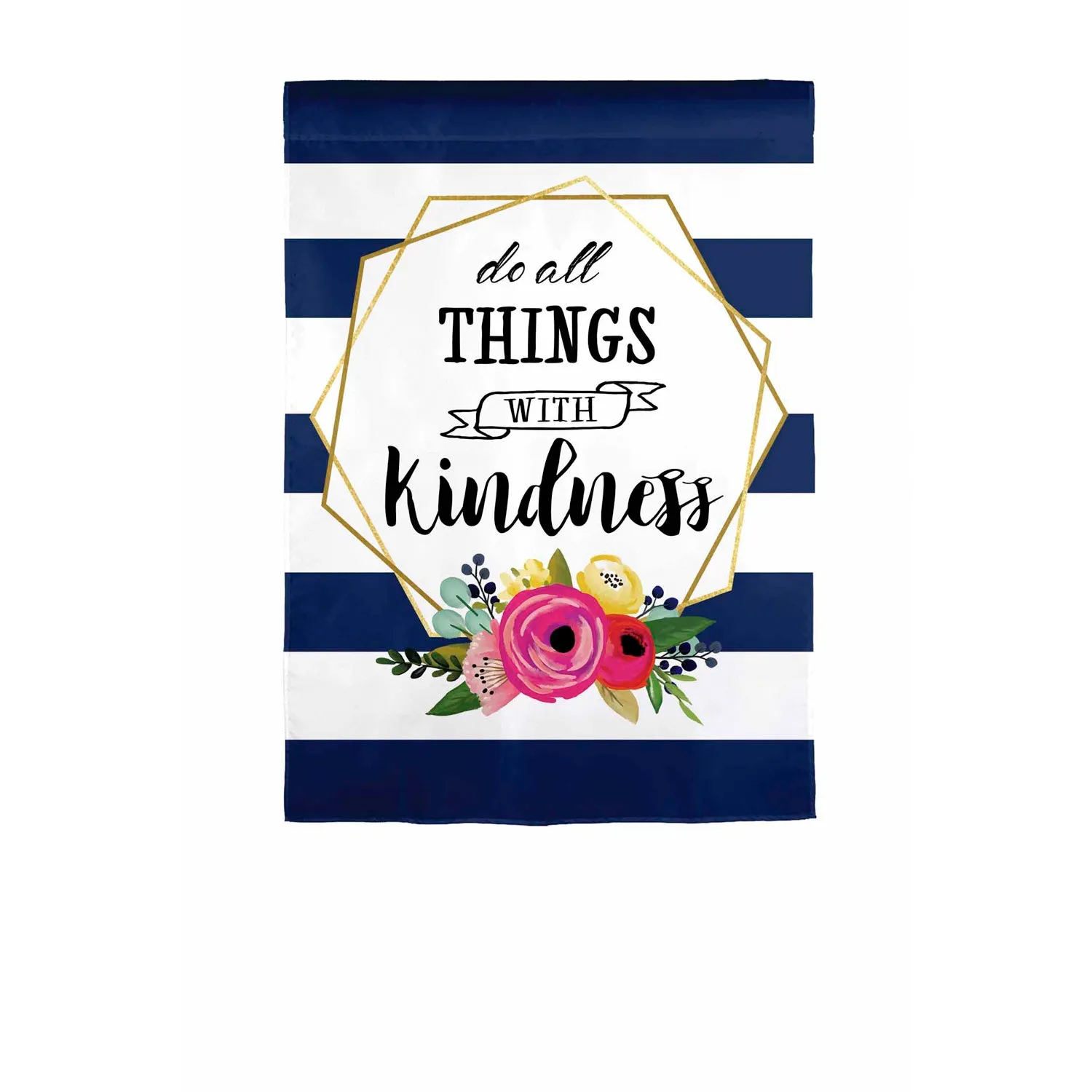 Kindness Garden Suede Flag,14s9796